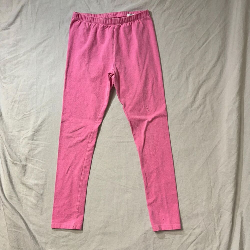Childrens Place Pink Leggings Girl's 10/12 L Stretch Pants Elastic Waist Soft